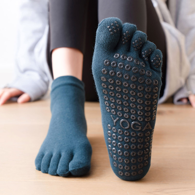 Pilates Yoga Grip Socks - Antypoślizgowe damskie skarpetki do pilates pięć