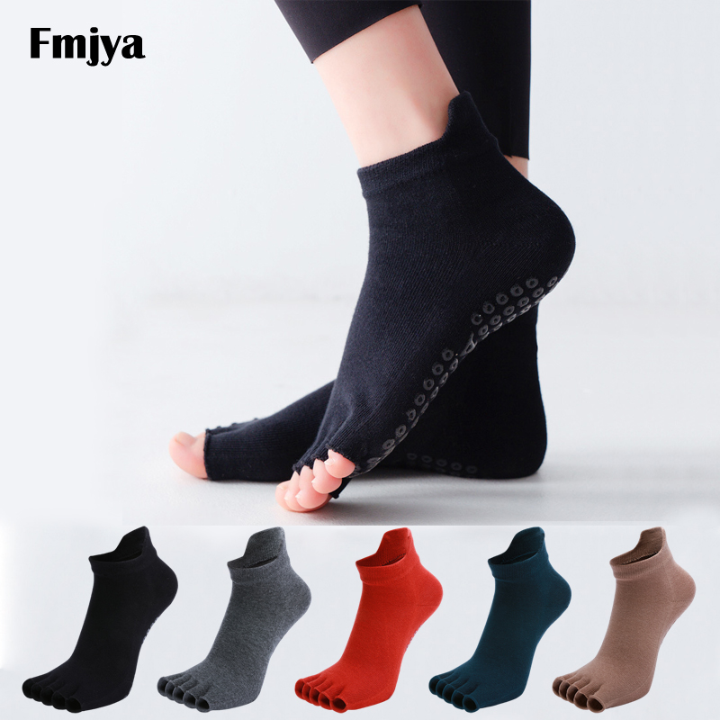 Pilates Yoga Grip Socks - Skarpetki do jogi pół palca antypoślizgowy