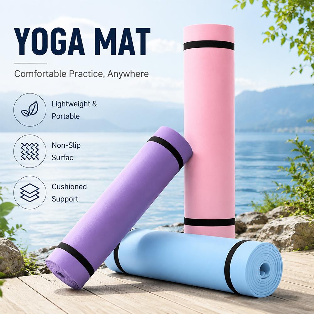 Pilates Yoga Matte - 1/2 szt. Gruba Mata do Jogi