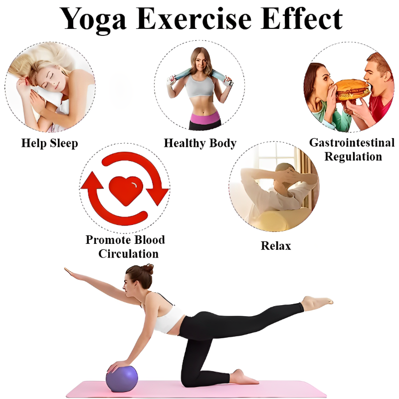 Piłka do jogi 25 cm, piłka gim – Pilates Yoga Shoes recenzja i cena