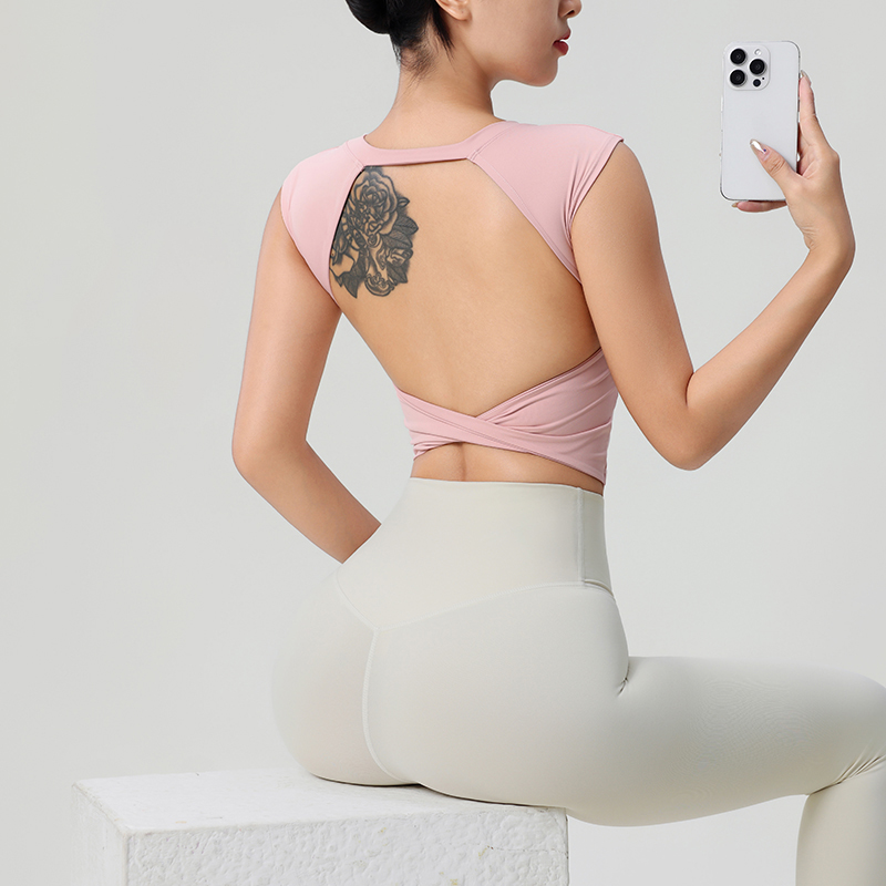 Damska odzież fitness bez plec – Yoga Strap Cotton recenzja i cena