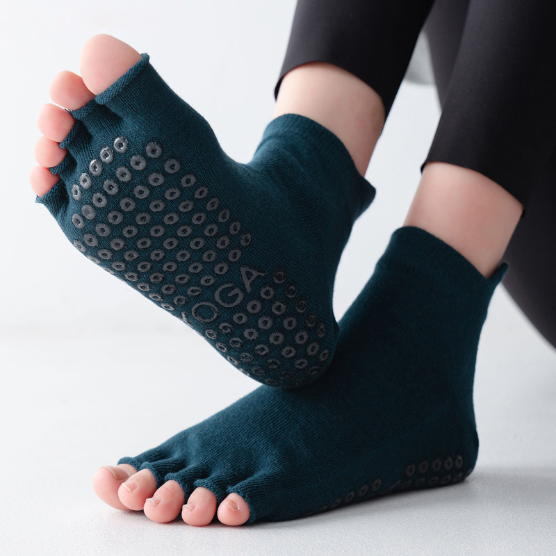 Skarpetki do jogi pół palca an – Pilates Yoga Grip Socks recenzja i cena