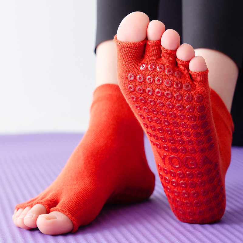 Skarpetki do jogi pół palca an – Pilates Yoga Grip Socks recenzja i cena