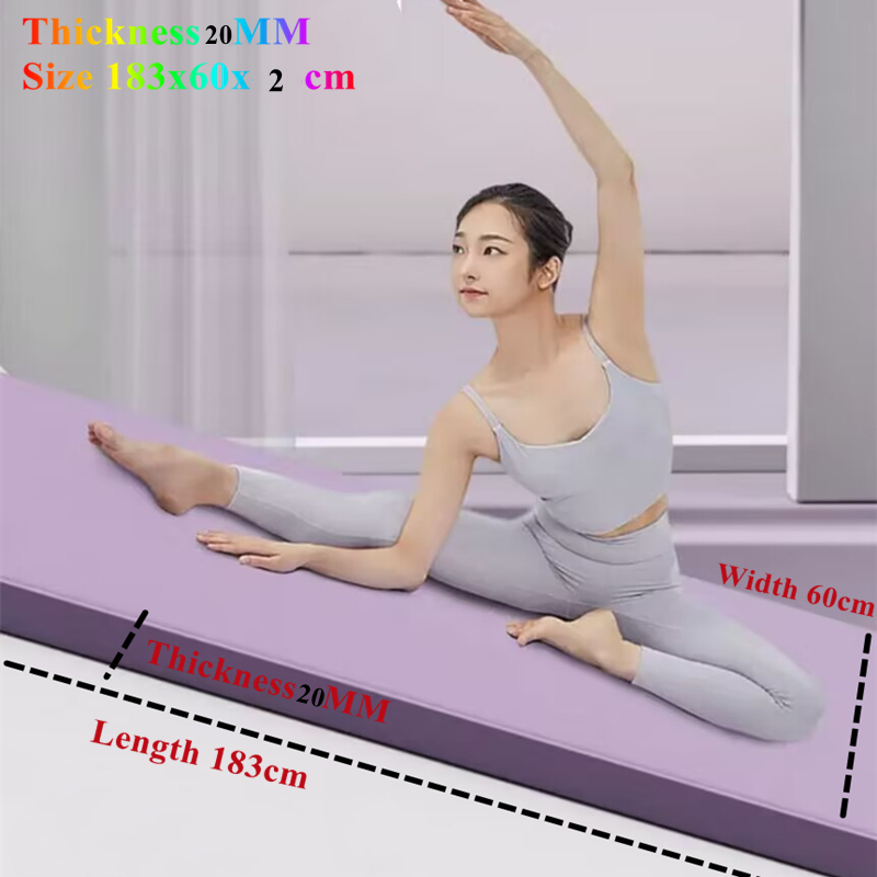 Mata do jogi 20 mm antypoślizg – Pilates Yoga Matte recenzja i cena