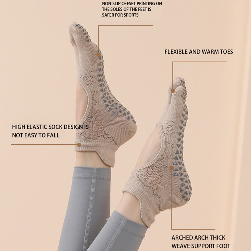 Skarpetki z palcami do jogi wy – Pilates Yoga Grip Socks recenzja i cena