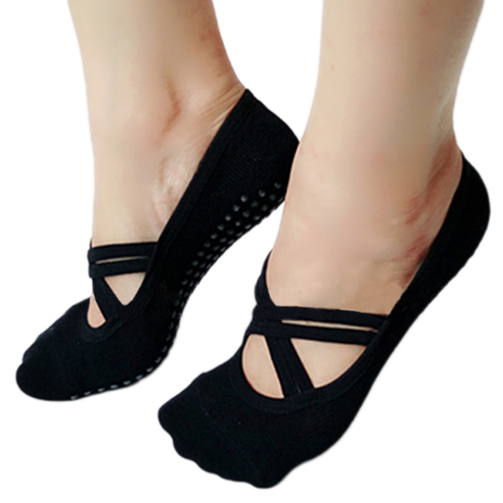 Skarpety do jogi damskie czarn – Pilates Yoga And Barre recenzja i cena