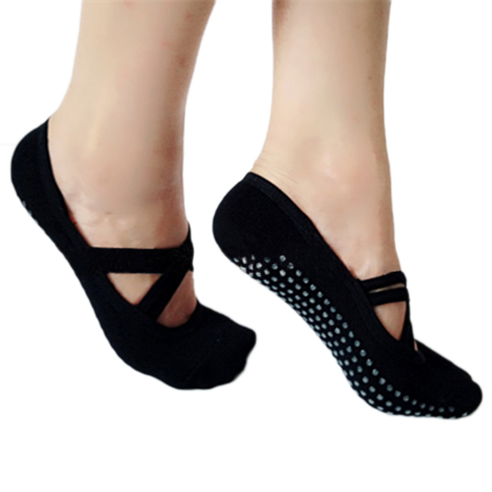 Skarpety do jogi damskie czarn – Pilates Yoga And Barre recenzja i cena