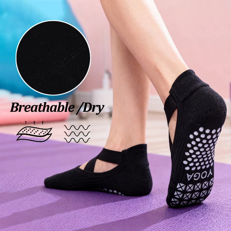 Damskie antypoślizgowe skarpet – Pilates Yoga Grip Socks recenzja i cena