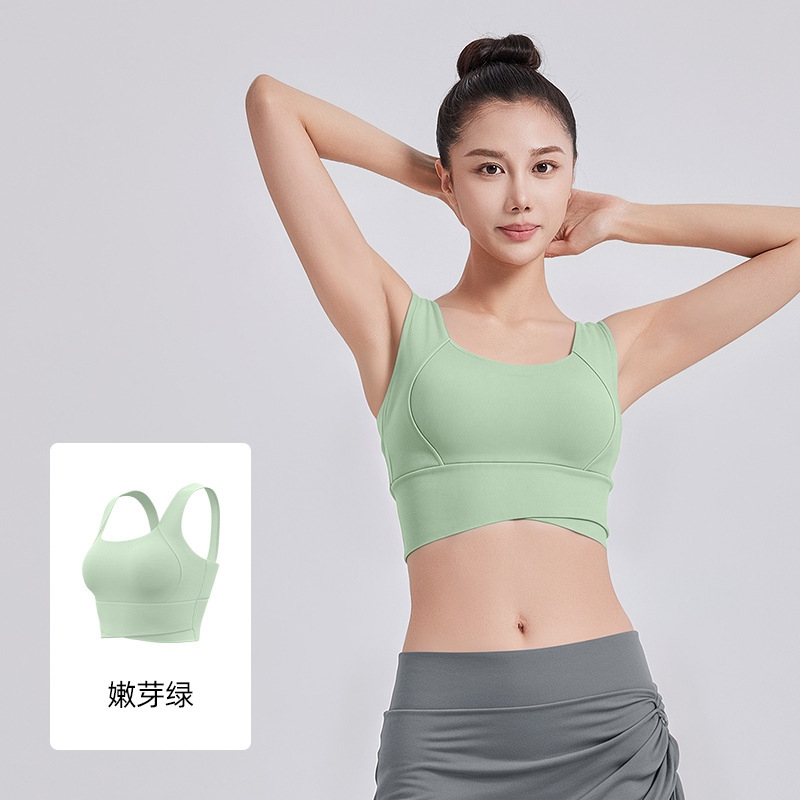 Damski sportowy biustonosz z w – Pilates Yoga Wrap Top recenzja i cena
