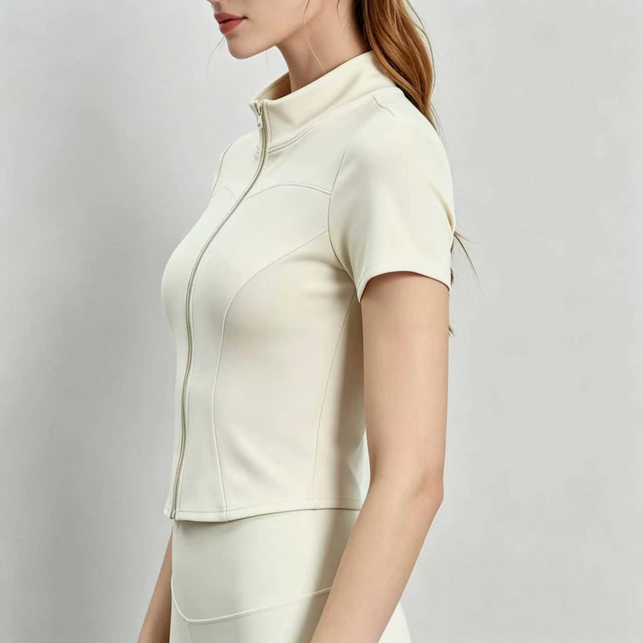 Prosta sportowa koszulka do jo – Pilates Yoga Wrap Top recenzja i cena