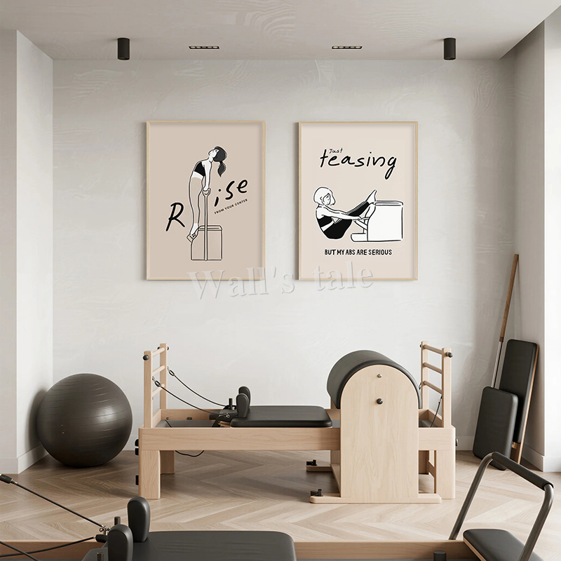 Obrazy z pozami pilates, nowoc – Pilates Yoga Movement recenzja i cena