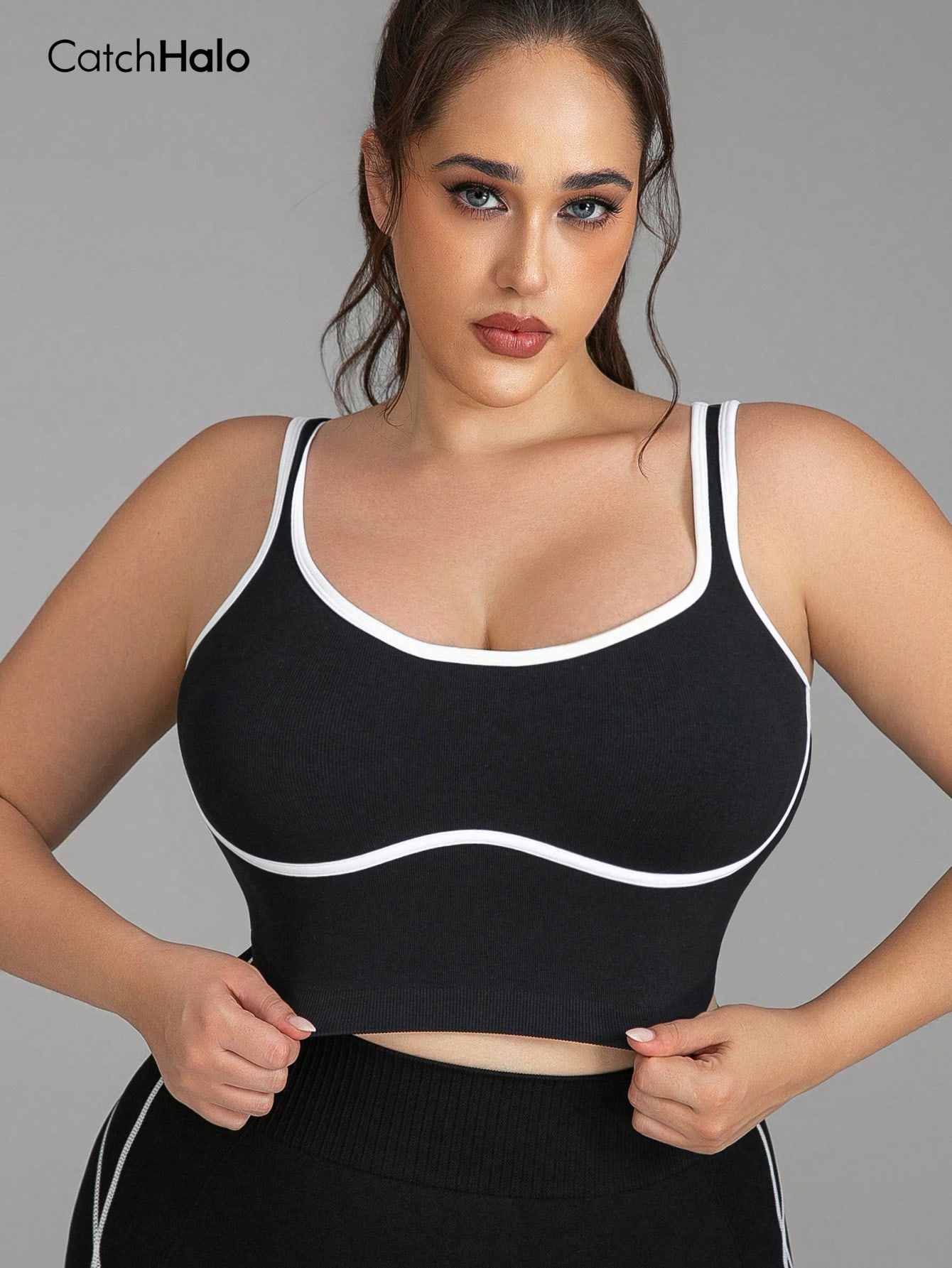 Damski bezszwowy bralet plus s – Yoga Strap Cotton recenzja i cena