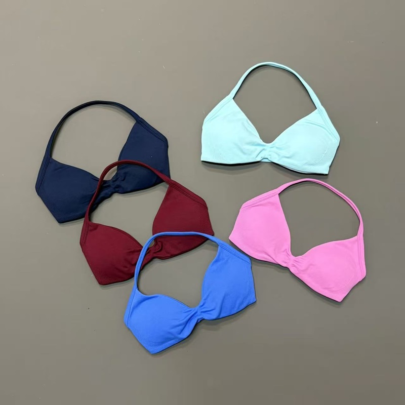 Damski sportowy biustonosz typ – Yoga Strap Cotton recenzja i cena