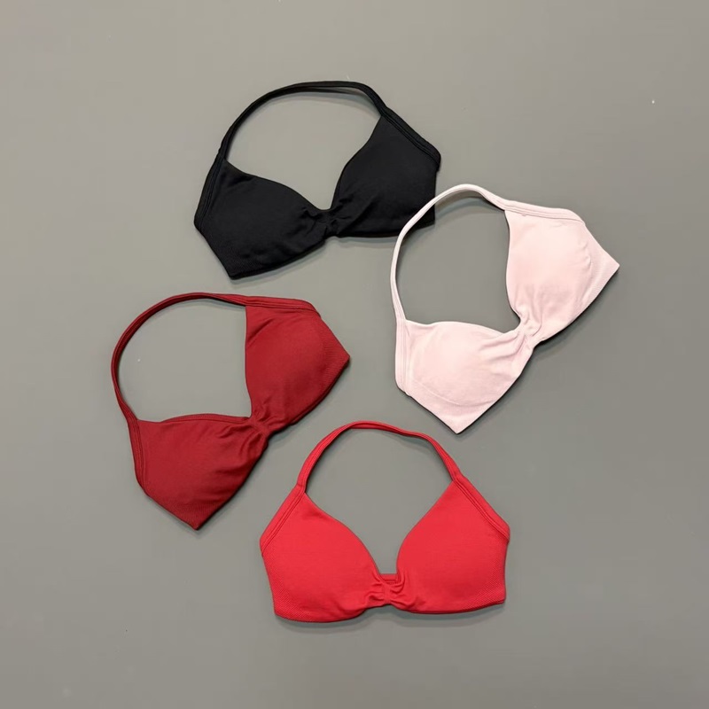 Damski sportowy biustonosz typ – Yoga Strap Cotton recenzja i cena