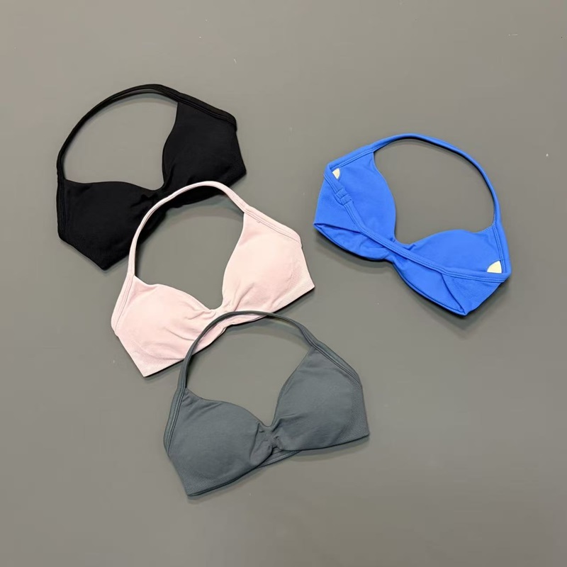 Damski sportowy biustonosz typ – Yoga Strap Cotton recenzja i cena