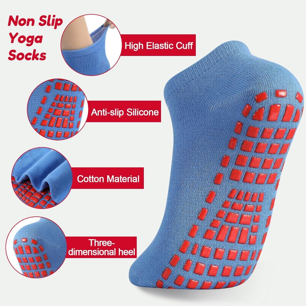 Antypoślizgowe skarpety do jog – Pilates Yoga Grip Socks recenzja i cena