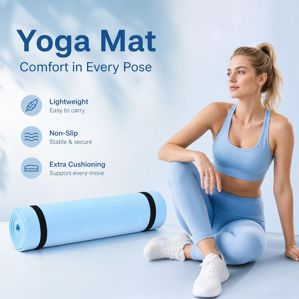 1/2 szt. Gruba Mata do Jogi An – Pilates Yoga Matte recenzja i cena