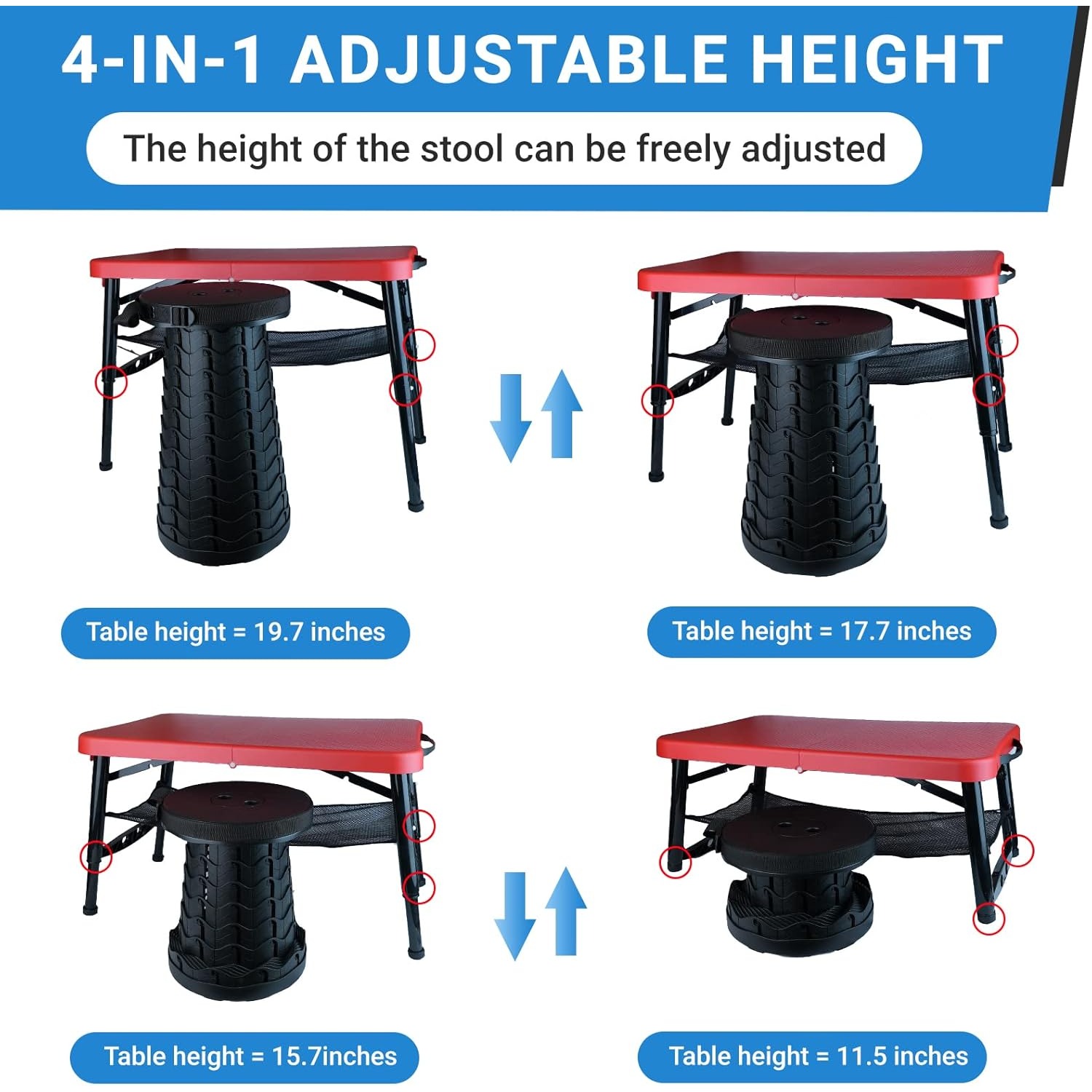 Zestaw składanych stołów i sto – Inversion Table Fold recenzja i cena